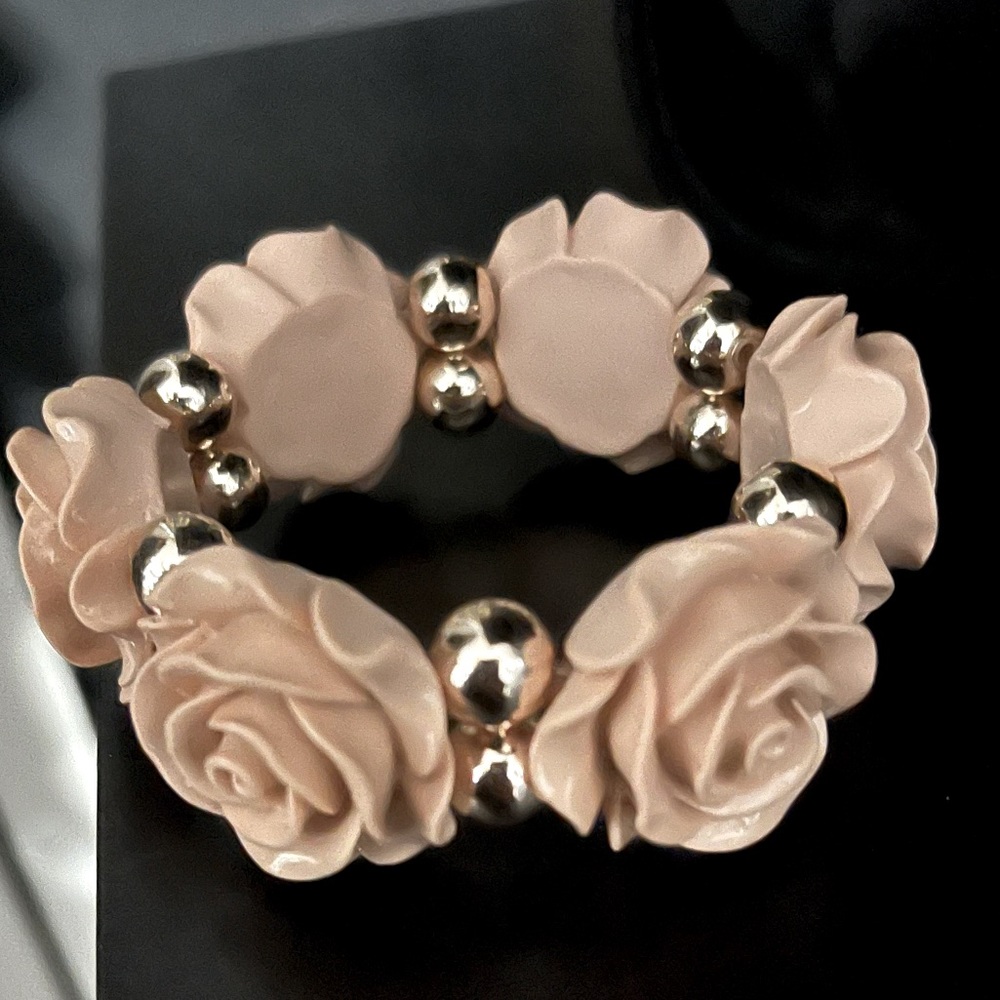 Blush Pink Stretch Bracelet